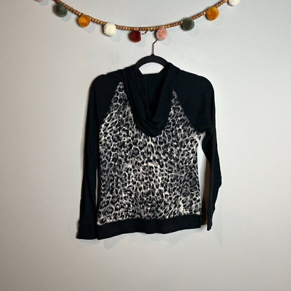 Lauren Ralph Lauren Active animal print waffle hoodie - Picture 4 of 4